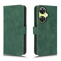 Custodia Portafoglio In Pelle Cover con Supporto L01Z per OnePlus Nord CE 3 5G Verde