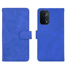 Custodia Portafoglio In Pelle Cover con Supporto L01Z per OnePlus Nord N200 5G Blu