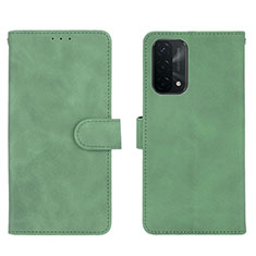 Custodia Portafoglio In Pelle Cover con Supporto L01Z per OnePlus Nord N200 5G Verde