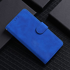 Custodia Portafoglio In Pelle Cover con Supporto L01Z per Oppo Find X7 5G Blu