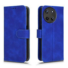 Custodia Portafoglio In Pelle Cover con Supporto L01Z per Realme 11 4G Blu