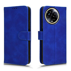 Custodia Portafoglio In Pelle Cover con Supporto L01Z per Realme 11 5G Blu