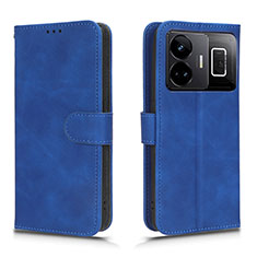 Custodia Portafoglio In Pelle Cover con Supporto L01Z per Realme GT Neo5 240W 5G Blu