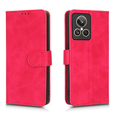 Custodia Portafoglio In Pelle Cover con Supporto L01Z per Realme GT2 Master Explorer Rosa Caldo