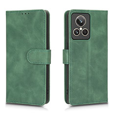 Custodia Portafoglio In Pelle Cover con Supporto L01Z per Realme GT2 Master Explorer Verde