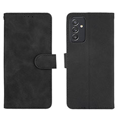 Custodia Portafoglio In Pelle Cover con Supporto L01Z per Samsung Galaxy A05s Nero