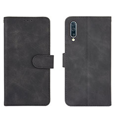 Custodia Portafoglio In Pelle Cover con Supporto L01Z per Samsung Galaxy A50S Nero