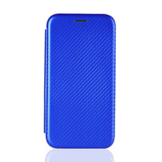 Custodia Portafoglio In Pelle Cover con Supporto L01Z per Samsung Galaxy M31 Prime Edition Blu
