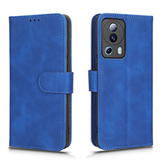 Custodia Portafoglio In Pelle Cover con Supporto L01Z per Xiaomi Mi 12 Lite NE 5G Blu