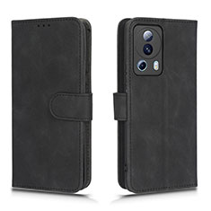 Custodia Portafoglio In Pelle Cover con Supporto L01Z per Xiaomi Mi 12 Lite NE 5G Nero