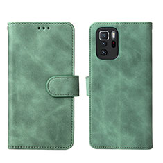 Custodia Portafoglio In Pelle Cover con Supporto L01Z per Xiaomi Poco X3 GT 5G Verde