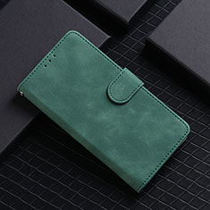 Custodia Portafoglio In Pelle Cover con Supporto L01Z per Xiaomi Redmi 9A Verde