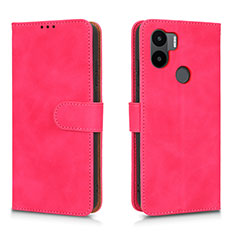 Custodia Portafoglio In Pelle Cover con Supporto L01Z per Xiaomi Redmi A1 Plus Rosa Caldo