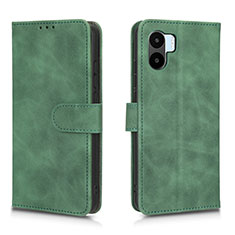 Custodia Portafoglio In Pelle Cover con Supporto L01Z per Xiaomi Redmi A2 Plus Verde