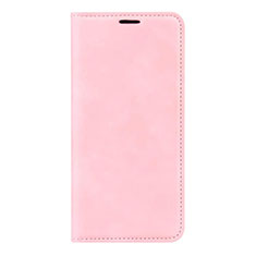 Custodia Portafoglio In Pelle Cover con Supporto L02 per Huawei P40 Pro Rosa