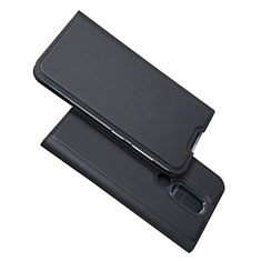 Custodia Portafoglio In Pelle Cover con Supporto L02 per Nokia 4.2 Nero