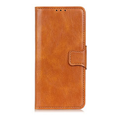 Custodia Portafoglio In Pelle Cover con Supporto L02 per Nokia C1 Arancione