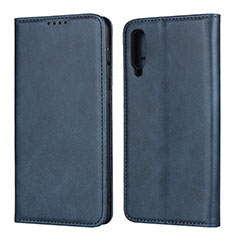 Custodia Portafoglio In Pelle Cover con Supporto L02 per Samsung Galaxy A30S Blu