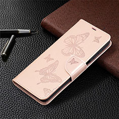 Custodia Portafoglio In Pelle Cover con Supporto L02 per Samsung Galaxy F12 Rosa