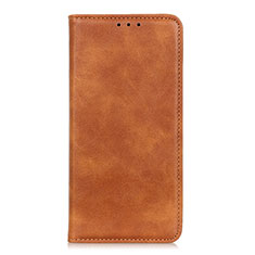 Custodia Portafoglio In Pelle Cover con Supporto L02 per Samsung Galaxy M01 Core Arancione