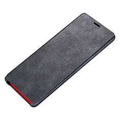 Custodia Portafoglio In Pelle Cover con Supporto L02 per Samsung Galaxy Note 8 Duos N950F Nero