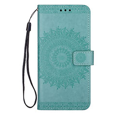 Custodia Portafoglio In Pelle Cover con Supporto L02 per Samsung Galaxy S20 5G Verde