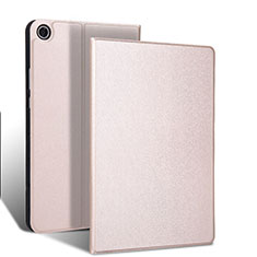 Custodia Portafoglio In Pelle Cover con Supporto L02 per Samsung Galaxy Tab S5e Wi-Fi 10.5 SM-T720 Oro