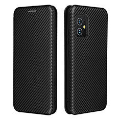 Custodia Portafoglio In Pelle Cover con Supporto L02Z per Asus ZenFone 8 Mini Nero