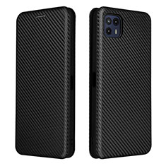 Custodia Portafoglio In Pelle Cover con Supporto L02Z per Motorola Moto G50 5G Nero