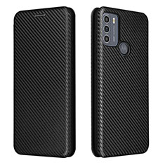 Custodia Portafoglio In Pelle Cover con Supporto L02Z per Motorola Moto G50 Nero