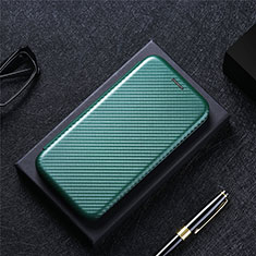 Custodia Portafoglio In Pelle Cover con Supporto L02Z per OnePlus 10 Pro 5G Verde