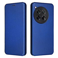 Custodia Portafoglio In Pelle Cover con Supporto L02Z per OnePlus 12 5G Blu