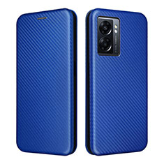 Custodia Portafoglio In Pelle Cover con Supporto L02Z per OnePlus Nord N300 5G Blu
