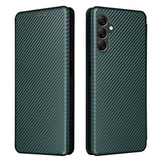 Custodia Portafoglio In Pelle Cover con Supporto L02Z per Samsung Galaxy M44 5G Verde