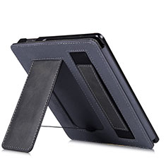 Custodia Portafoglio In Pelle Cover con Supporto L03 per Amazon Kindle Oasis 7 inch Nero