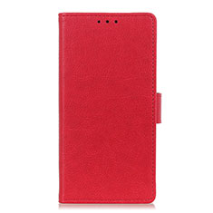 Custodia Portafoglio In Pelle Cover con Supporto L03 per Apple iPhone 12 Mini Rosso
