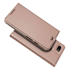 Custodia Portafoglio In Pelle Cover con Supporto L03 per Google Pixel 3 XL Oro Rosa