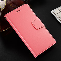 Custodia Portafoglio In Pelle Cover con Supporto L03 per Huawei Honor 8X Rosa