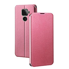 Custodia Portafoglio In Pelle Cover con Supporto L03 per Huawei Mate 30 Lite Rosa
