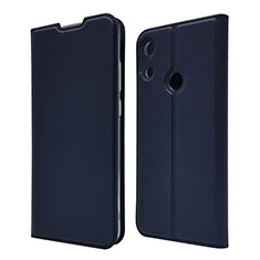 Custodia Portafoglio In Pelle Cover con Supporto L03 per Huawei Y6s Blu