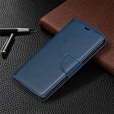 Custodia Portafoglio In Pelle Cover con Supporto L03 per Nokia 5.3 Blu