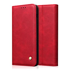 Custodia Portafoglio In Pelle Cover con Supporto L03 per Realme X3 SuperZoom Rosso