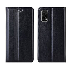 Custodia Portafoglio In Pelle Cover con Supporto L03 per Realme X7 Pro 5G Nero