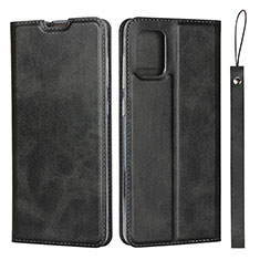 Custodia Portafoglio In Pelle Cover con Supporto L03 per Samsung Galaxy M40S Nero