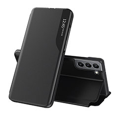 Custodia Portafoglio In Pelle Cover con Supporto L03 per Samsung Galaxy S22 Plus 5G Nero