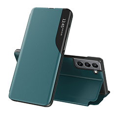 Custodia Portafoglio In Pelle Cover con Supporto L03 per Samsung Galaxy S22 Plus 5G Verde