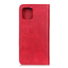 Custodia Portafoglio In Pelle Cover con Supporto L03 per Xiaomi Mi 10 Lite Rosso