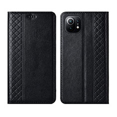 Custodia Portafoglio In Pelle Cover con Supporto L03 per Xiaomi Mi 11 Lite 4G Nero