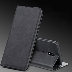 Custodia Portafoglio In Pelle Cover con Supporto L03 per Xiaomi Redmi 8A Nero