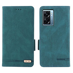 Custodia Portafoglio In Pelle Cover con Supporto L03Z per OnePlus Nord N300 5G Verde